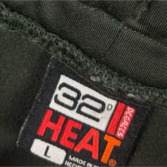 32 Degrees Heat Large Fleece Lined Jogger Pants Lounge Casual Winter Olive Green - Picture 7 of 10